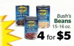 Living Fresh Market Bush's Beans offer