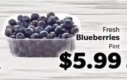 Living Fresh Market Fresh Blueberries offer