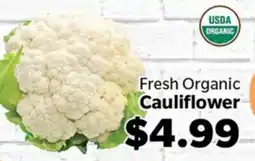 Living Fresh Market Fresh Organic Cauliflower offer