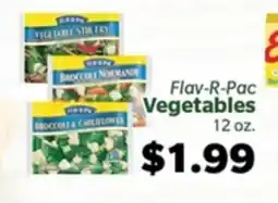 Living Fresh Market Flav-R-Pac Vegetables offer