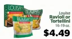 Living Fresh Market Louisa Ravioli or Tortellini offer