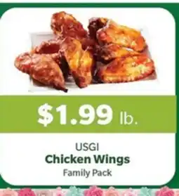 Living Fresh Market USGI Chicken Wings offer