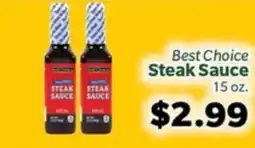 Living Fresh Market Best Choice Steak Sauce offer