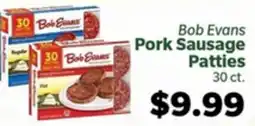 Living Fresh Market Bob Evans Pork Sausage Patties offer