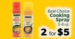 Living Fresh Market Best Choice Cooking Spray offer