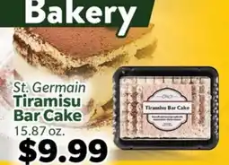 Living Fresh Market St. Germain Tiramisu Bar Cake offer