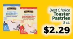 Living Fresh Market Best Choice Toaster Pastries offer
