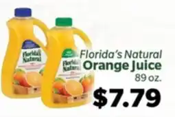 Living Fresh Market Florida's Natural Orange Juice offer