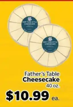 Living Fresh Market Father's Table Cheesecake offer