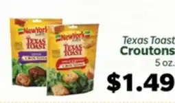 Living Fresh Market Texas Toast Croutons offer