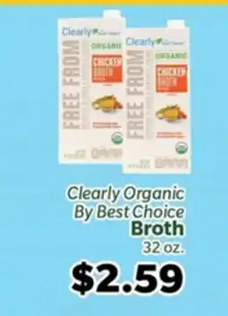 Living Fresh Market Clearly Organic By Best Choice Broth offer
