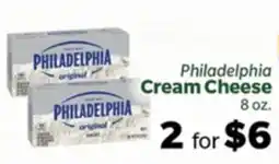 Living Fresh Market Philadelphia Cream Cheese offer