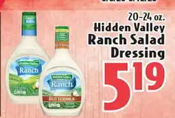 Eurofresh Market 20-24 oz. Hidden Valley Ranch Salad Dressing offer