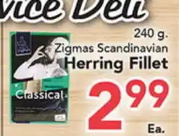 Eurofresh Market Zigmas Scandinavian Herring Fillet offer