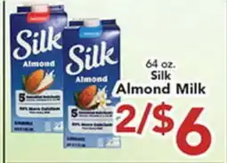 Eurofresh Market 64 oz. Silk Almond Milk offer