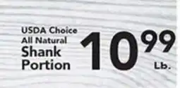 Eurofresh Market USDA Choice All Natural Shank Portion offer