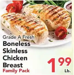 Eurofresh Market Grade A Fresh Boneless Skinless Chicken Breast offer