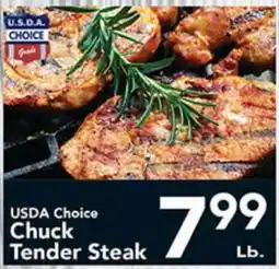 Eurofresh Market USDA Choice Chuck Tender Steak offer