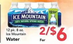 Eurofresh Market Ice Mountain Water offer