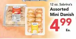 Eurofresh Market 12 oz. Sabrina's Assorted Mini Danish offer