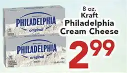 Eurofresh Market 8 oz. Kraft Philadelphia Cream Cheese offer