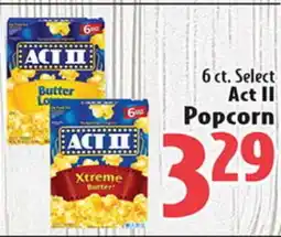 Eurofresh Market 6 ct. Select Act II Popcorn offer