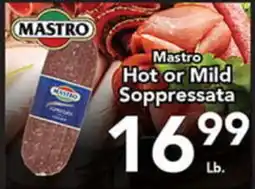 Eurofresh Market Mastro Hot or Mild Soppressata offer