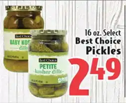 Eurofresh Market 16 oz. Select Best Choice Pickles offer