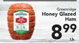 Eurofresh Market Greenridge Honey Glazed Ham offer