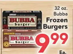 Eurofresh Market 32 oz. Bubba Frozen Burgers offer