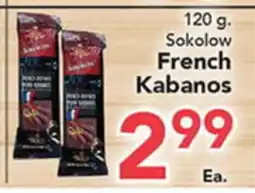 Eurofresh Market 120 g. Sokolow French Kabanos offer
