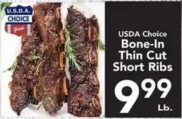 Eurofresh Market USDA Choice Bone-In Thin Cut Short Ribs offer