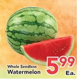 Eurofresh Market Whole Seedless Watermelon offer
