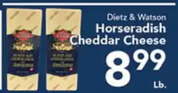 Eurofresh Market Dietz & Watson Horseradish Cheddar Cheese offer