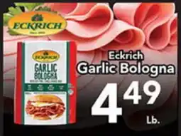 Eurofresh Market Eckrich Garlic Bologna offer