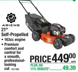 Menards 21 Self-Propelled offer