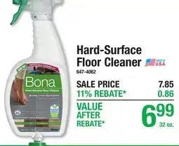 Menards Hard-Surface Floor Cleaner offer