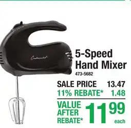Menards 5-Speed Hand Mixer offer