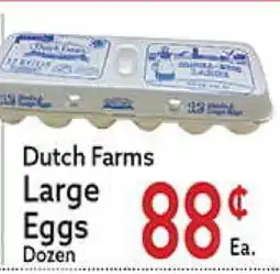 World Fresh Market Dutch Farms Large Eggs offer
