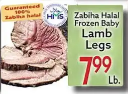 World Fresh Market Zabiha Halal Frozen Baby Lamb Legs offer