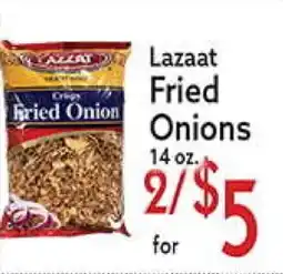World Fresh Market Lazaat Fried Onions offer