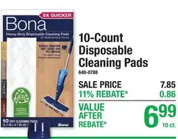 Menards 10-Count Disposable Cleaning Pads offer