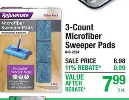 Menards 3-Count Microfiber Sweeper Pads offer