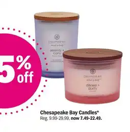 Meijer Chesapeake Bay Candles offer