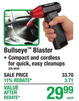 Menards Bullseye Blaster offer