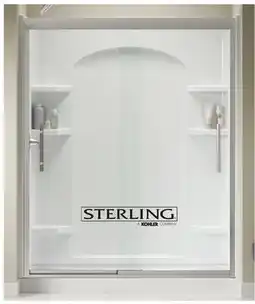 Menards Finesse Peak Shower Door offer