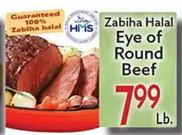 World Fresh Market Zabiha Halal Eye of Round Beef offer