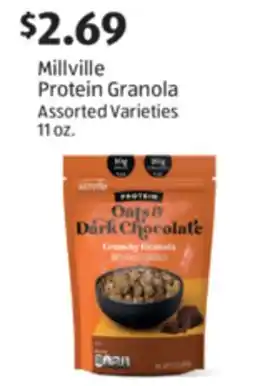 Aldi Millville Protein Granola offer