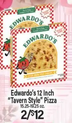 Angelo Caputo's Fresh Market Edwardo's 12 Inch Tavern Style Pizza offer