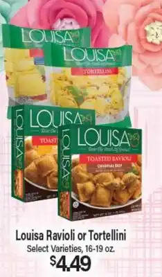 Angelo Caputo's Fresh Market Louisa Ravioli or Tortellini offer